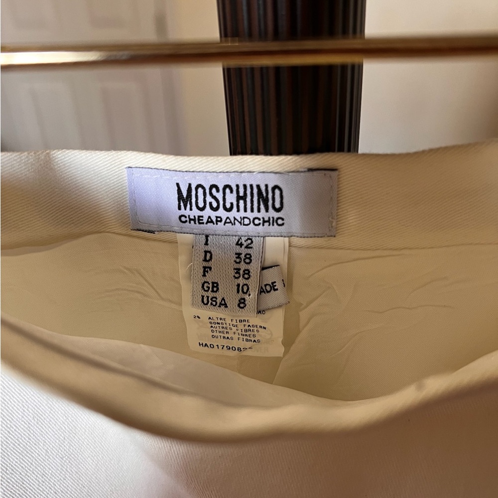 Moschino Cheap and Chic White Shirt